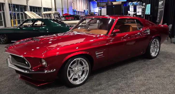 1969 ford mustang build sema 2021