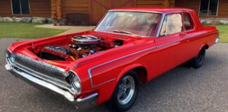 authentic 1964 dodge 426 race hemi car