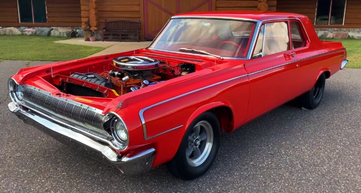 authentic 1964 dodge 426 race hemi car