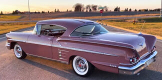 1958 chevy impala 348 tri power