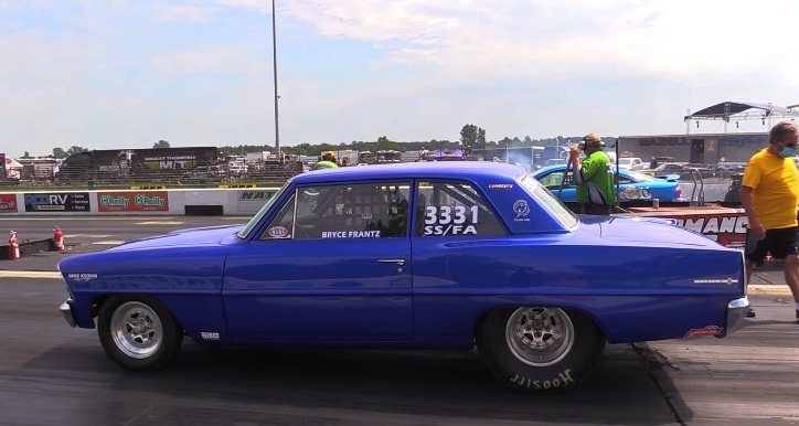 super stock 1967 chevy nova drag racing