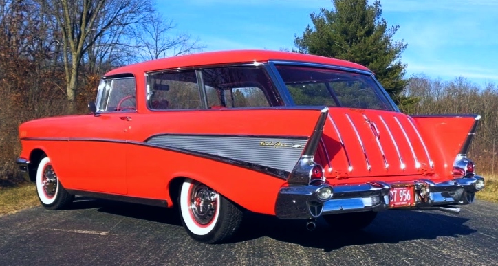 1957 chevy bel air nomad station wagon