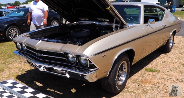 1969 chevy copo chevelle drag racing