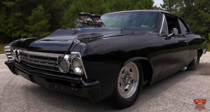 1967 chevy malibu pro street build