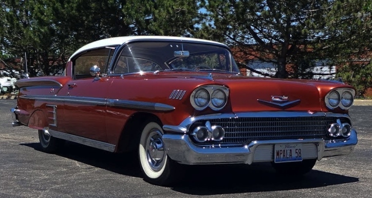 sierra gold 1958 chevrolet impala