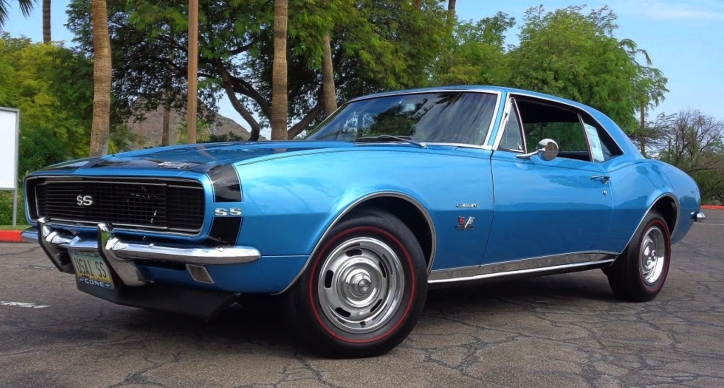 1967 chevy camaro rs/ss restored