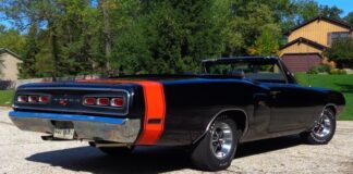 triple black 1970 dodge coronet r/t