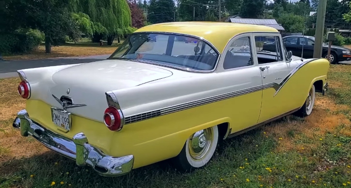 1956 ford fairlane club sedan restoration