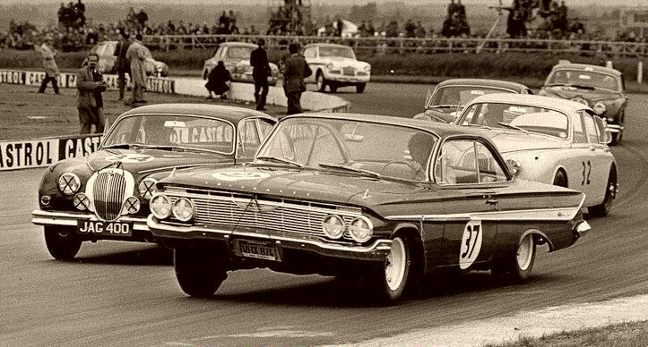 1961 chevy impala race car