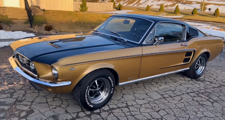1967 ford mustang gt s code