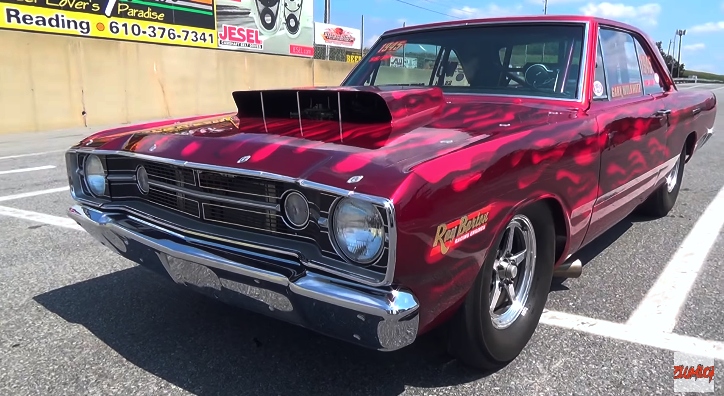 Gary Wolkwitz 1968 dodge dart drag racing