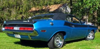 1970 dodge challenger t/a restored