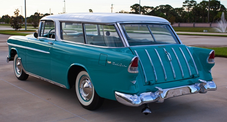 1955 chevy nomad restored