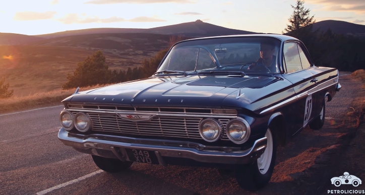 1961 chevy impala race car 