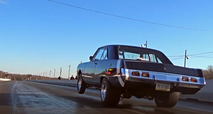 1972 dodge dart drag racing