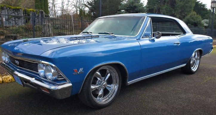 1966 chevy chevelle 454 four speed