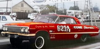 factory built gm race cars from the 1960's