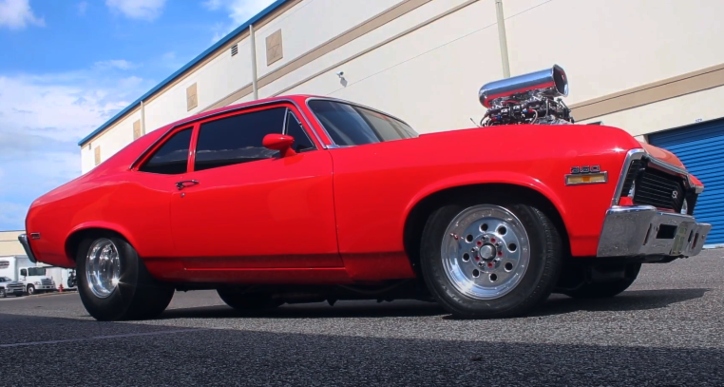 supercharged big block 1972 chevy nova