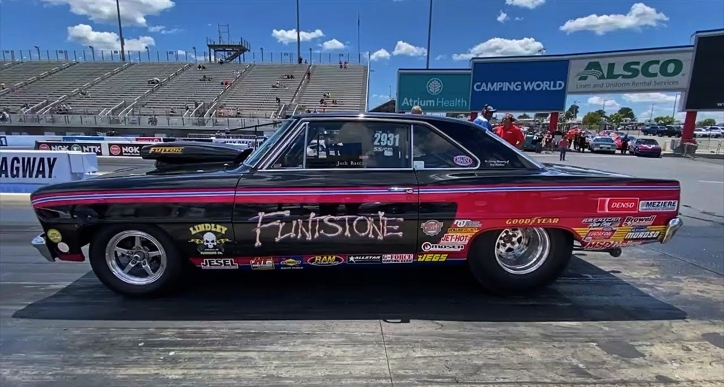 super stock chevy nova flintstone