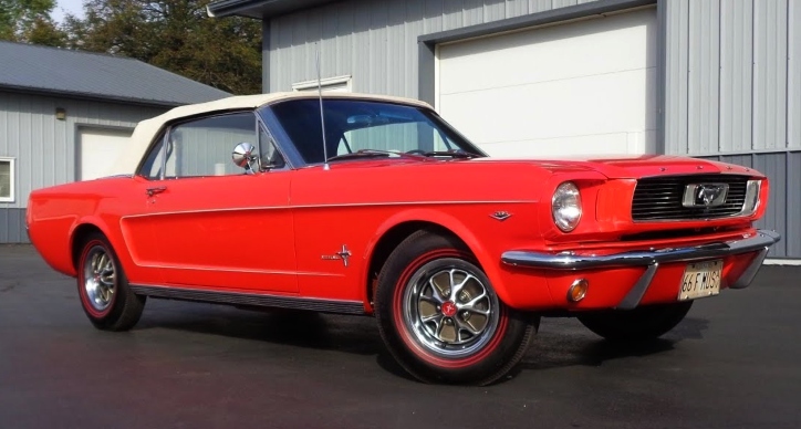 1966 ford mustang convertible