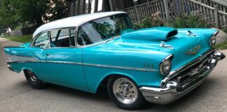 57 chevy bel air world of wheels 2022 winner