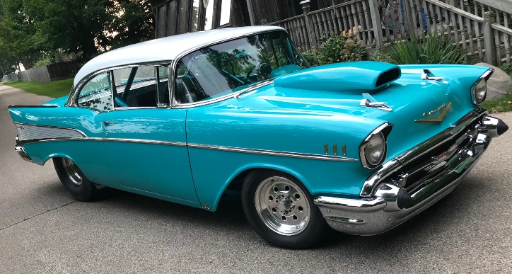 57 chevy bel air world of wheels 2022 winner