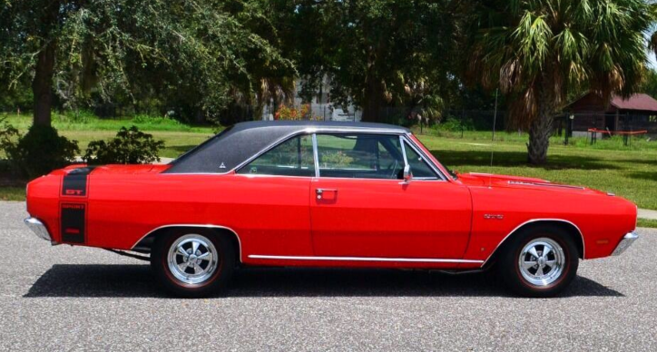 1969 dodge dart gts h code 383