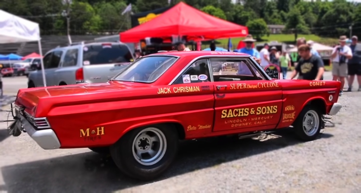 mercury comet 427 sohc drag car