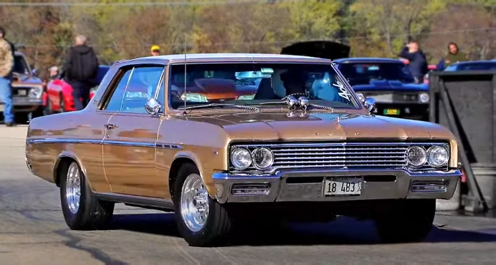 1965 buick skylark 1/4 mile race