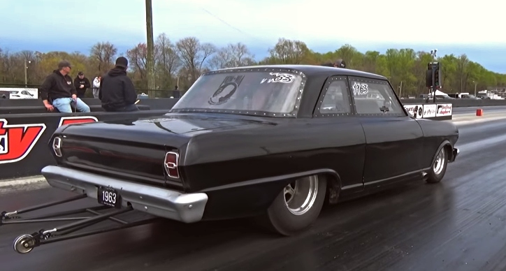 1963 chevy nova 427 drag racing