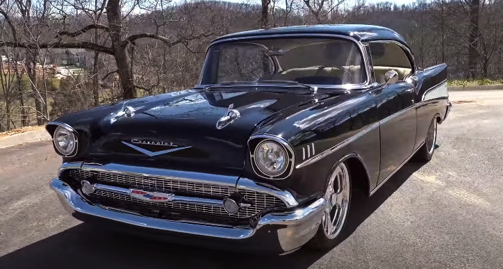 custom 57 chevy bel air