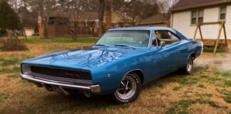 1968 dodge charger r/t 4-speed