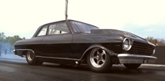 427 small block chevy II nova drag racing
