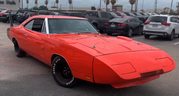 426 hemi dodge charger daytona ride along