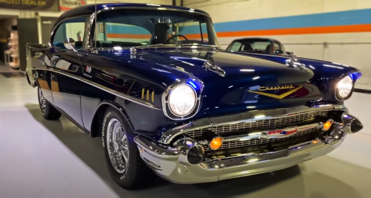 1957 chevy bel air restomod