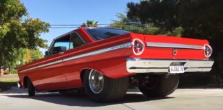 blown small block 1965 ford falcon build