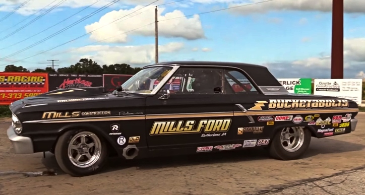 1964 ford fairlane drag car