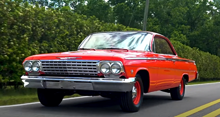 1962 chevy bel air bubble top ride along