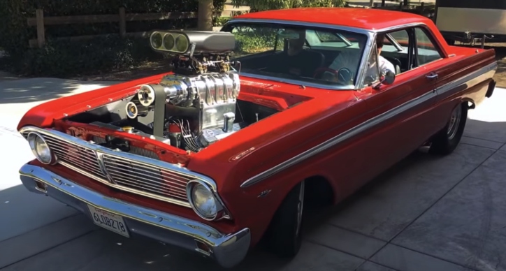 1965 ford falcon pro street build