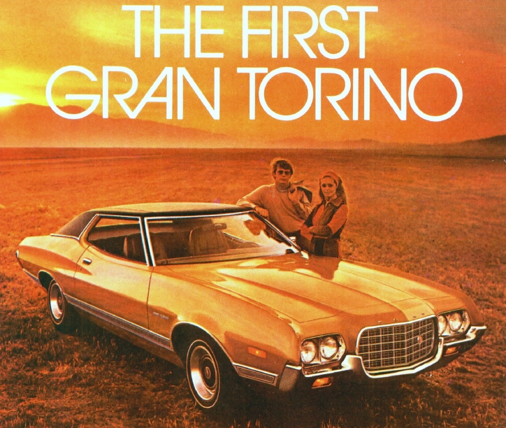 1972 Ford Gran Torino Sport - startup and great exhaust sound