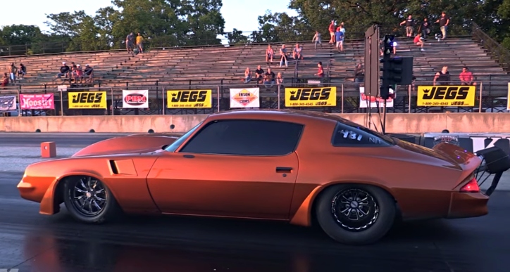 gen II chevy camaro drag racing