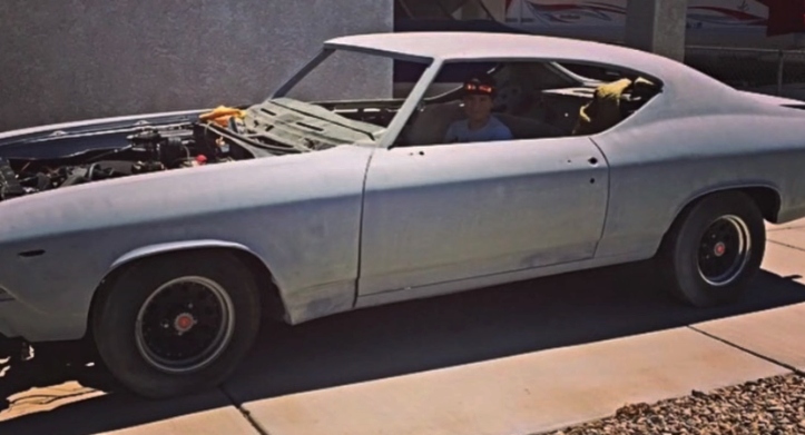 1969 chevy chevelle father and son build
