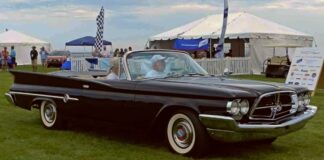 1960 chrysler 300 f convertible restored