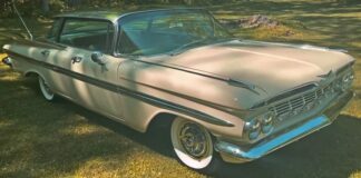 1959 chevrolet impala 4-door restored