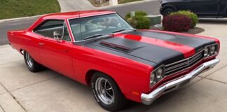 1969 plymouth road runner restored by dave mitton