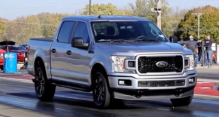 ford f150 truck drag racing