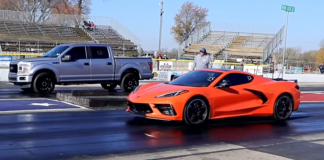 2020 ford f150 truck 1/4 mile