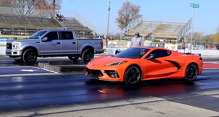 ford f150 truck drag racing