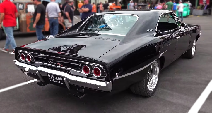 Black '68 Dodge Charger R/T 4-Speed with a Nice Story