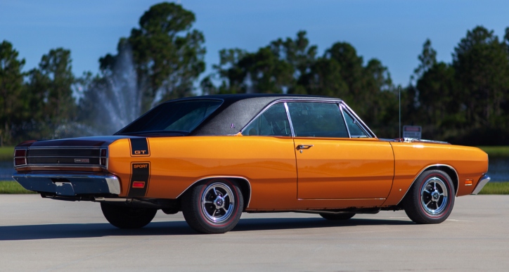 1969 dodge dart gts m code